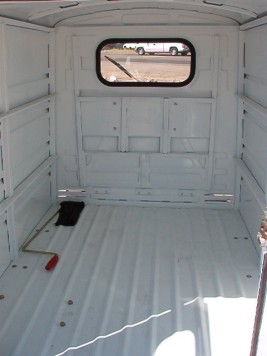 inside van