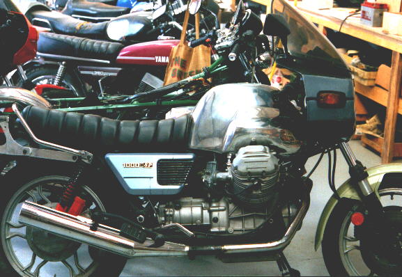 guzzi sp tank