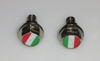 italian flag license plate bolts