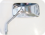 chrome motorcycle mirror