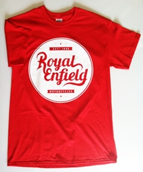 royal enfield shirt - red