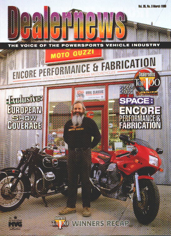 Cover: March 1999 Dealernews Magazine