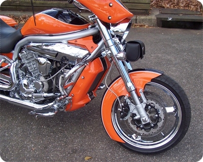 custom hyosung cruiser