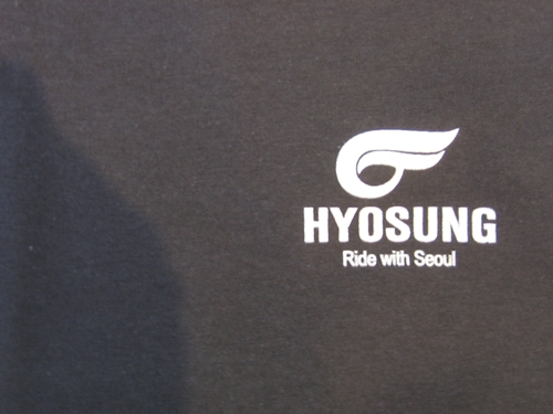 hyosung logo shirt