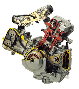 Hyosung 650 Engine