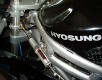 hyosung racing steering damper gt 650