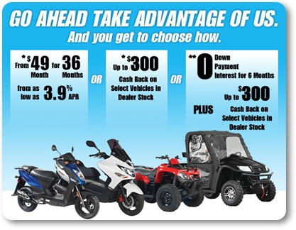 kymco sales event prescott