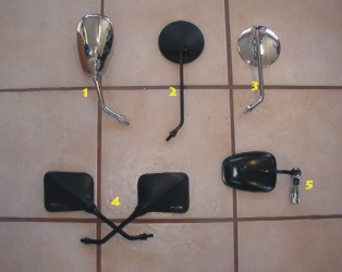 scooter mirror venox mirror